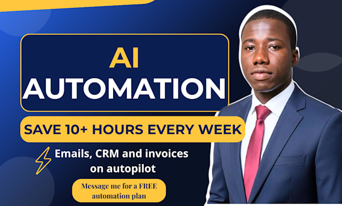 automate your emails CRM and invoices with n8n make and chatgpt