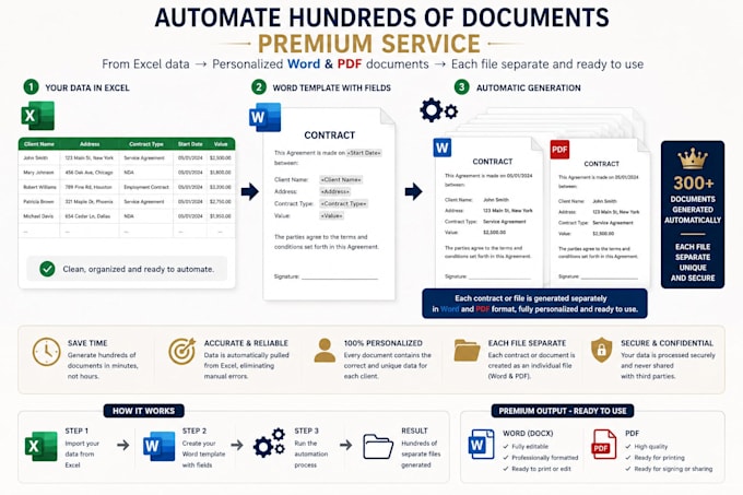 create automated contract and document systems