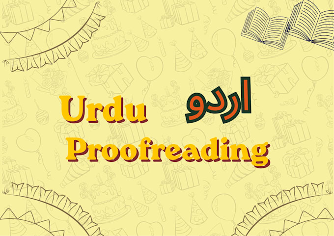 proofread your urdu scripts