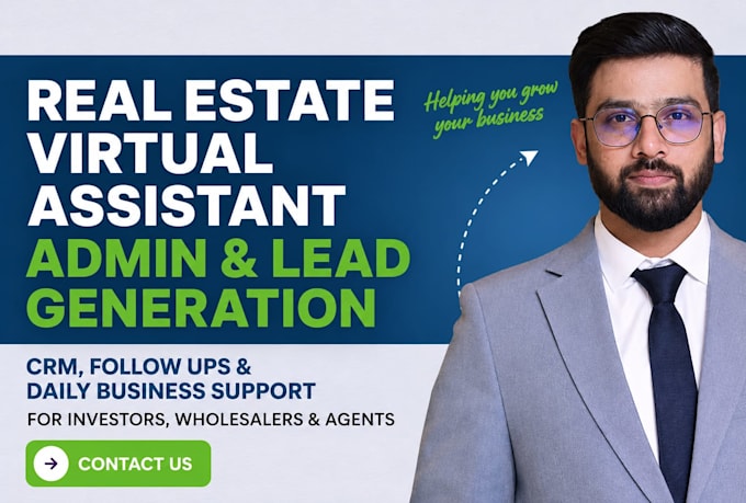 be your real estate CRM virtual assistant