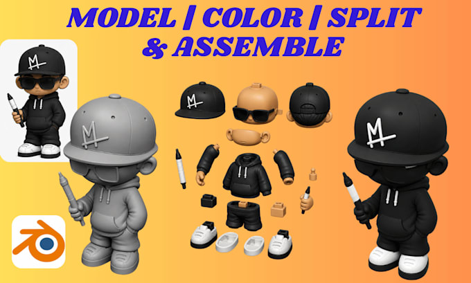add color to 3d model, convert 2d image to 3d stl 3mf for multicolor printing