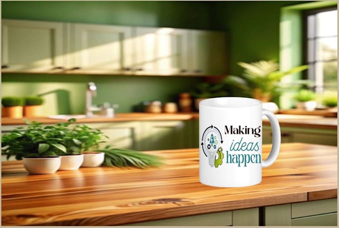 design trendy typography and custom coffee mug designs