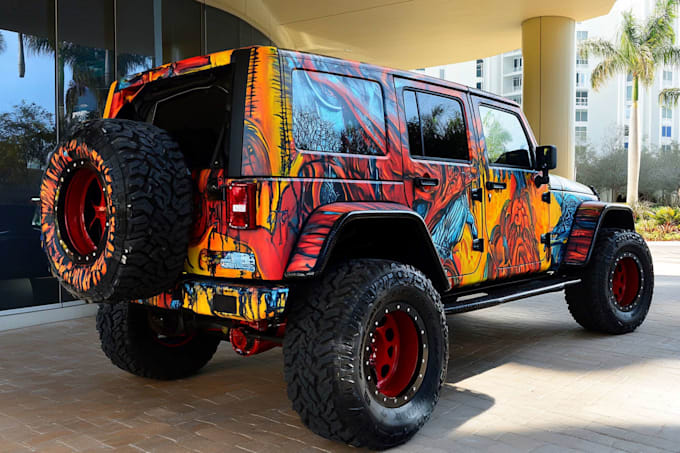 do vehicle wrap design