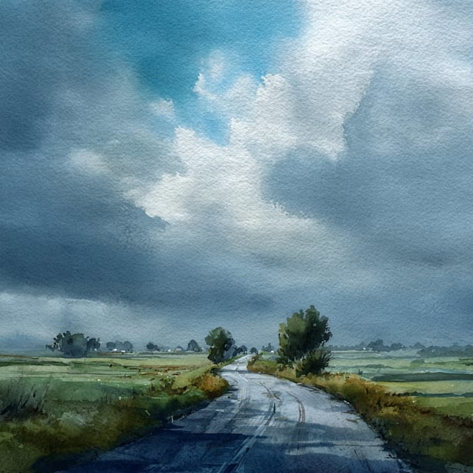 fantasy landscape and environment illustration