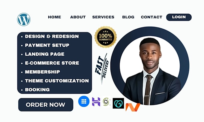 design ionos godaddy hostinger bluehost siteground wordpress website