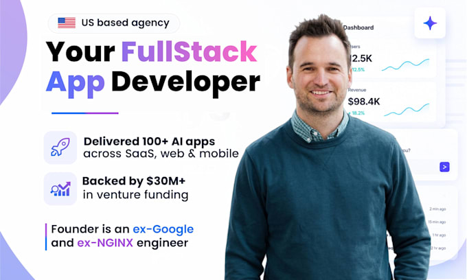 be your full stack web developer in react node js next js