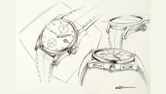 do 3d cad modelling, technical drawing for watch, rings, pendant and bracelets