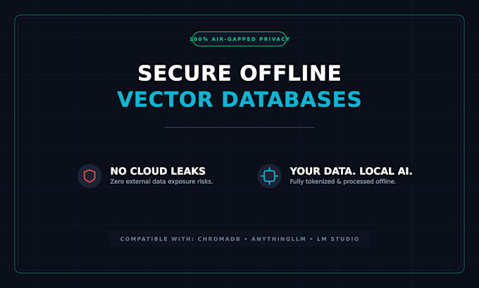 build a secure offline vector database for your local ai