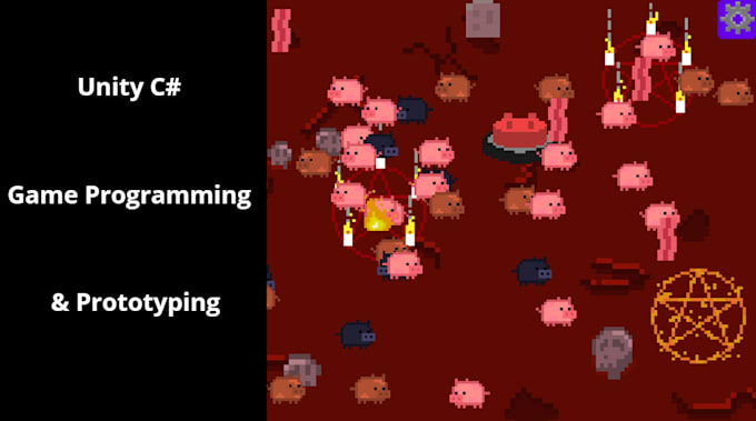 build a 2d game prototype or mechanic in unity