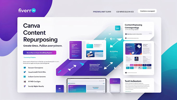 provide services of canva content repurposing
