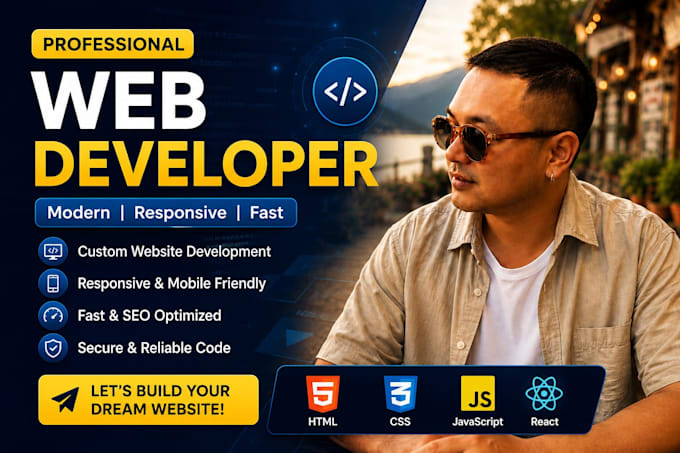 build custom websites and ecommerce web apps