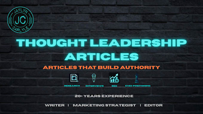 executive ghostwritten content that builds authority