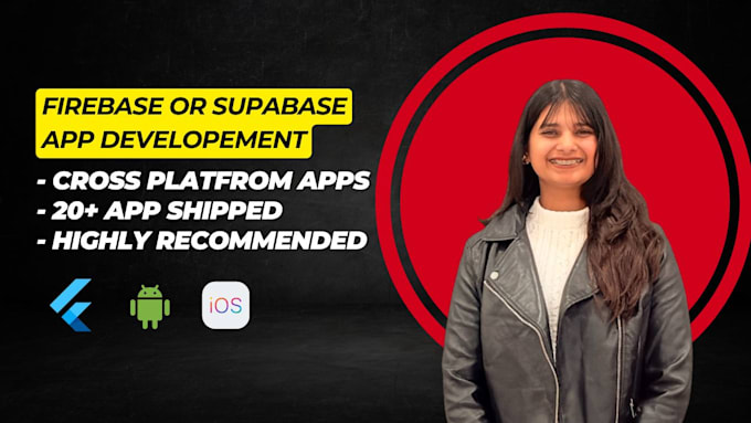 create flutter app with firebase or supabase backend integration