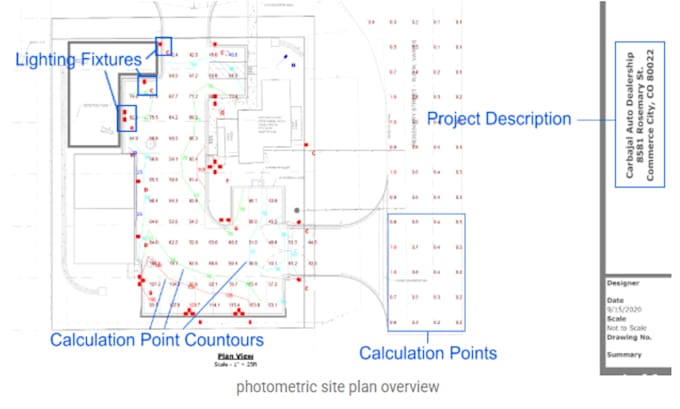 design commercial photometric lighting plans and analysis reports using agi32