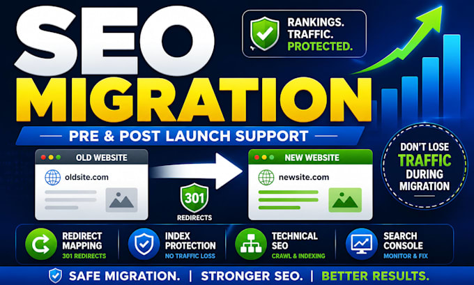 be your SEO website migration expert for pre and post migration