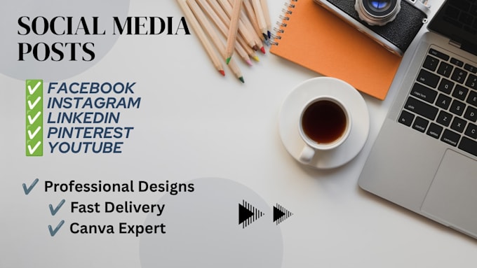design professional social media posts in canva