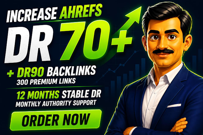increase dr 70 plus get high DR 90 backlinks
