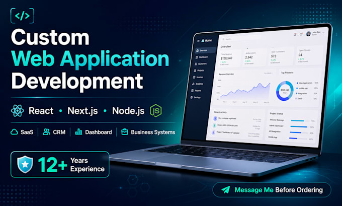 build a business web application