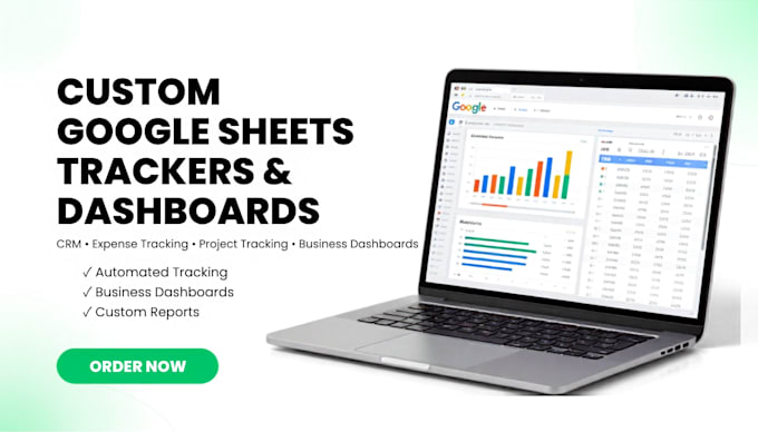 create a custom google sheets tracker for your business