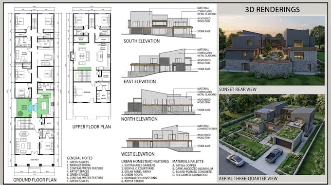design custom house plans and construction documents for building