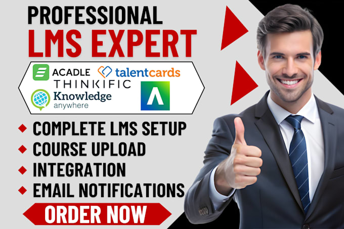 setup blcakboard learn lms talentcards knowledge anywhere acadle thinkific lms