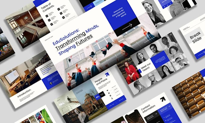 design, redesign educational presentation slide, elearning and academic research