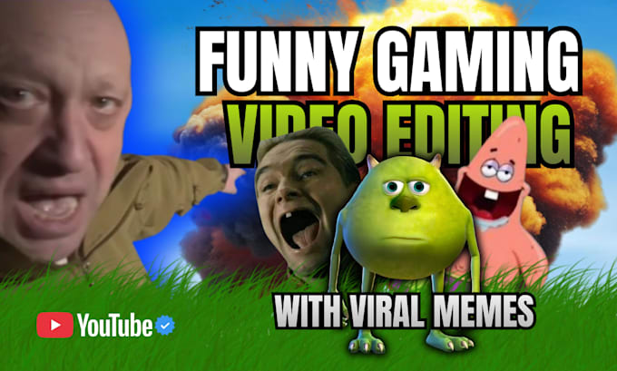 edit funny gaming videos with subtitles and memes