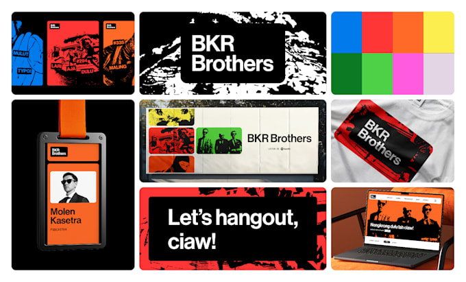 design stand out podcast brand identity