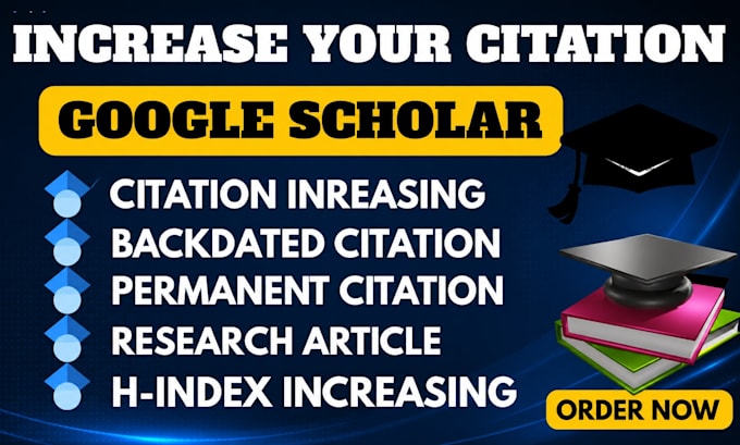 increase your google scholar citation