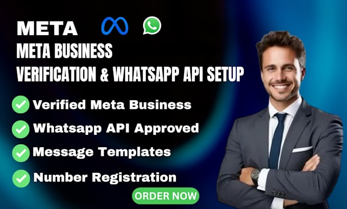 fix meta business verification whatsapp api setup and domain verify