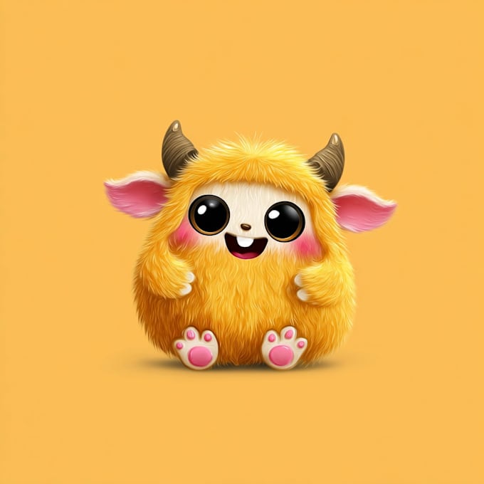 draw cute mascot cartoon character logo