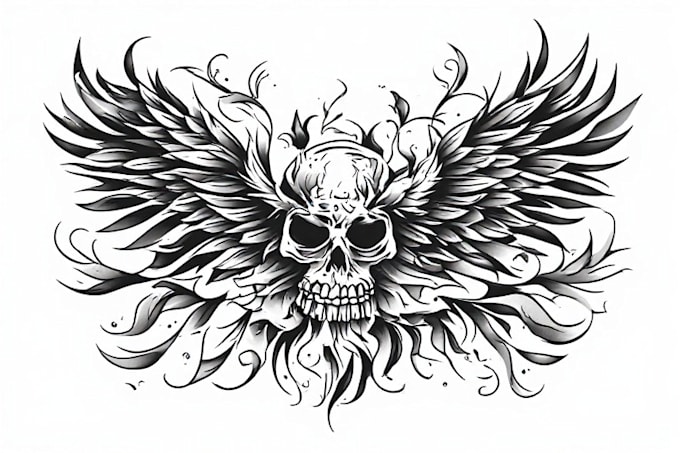 design a modern and minimalist tattoo design