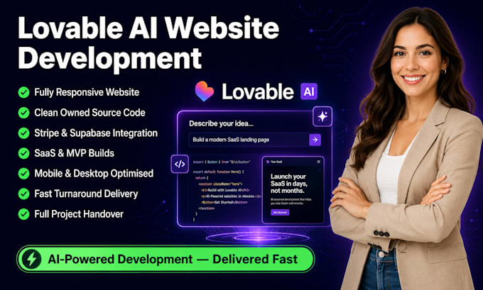 code your website using lovable ai
