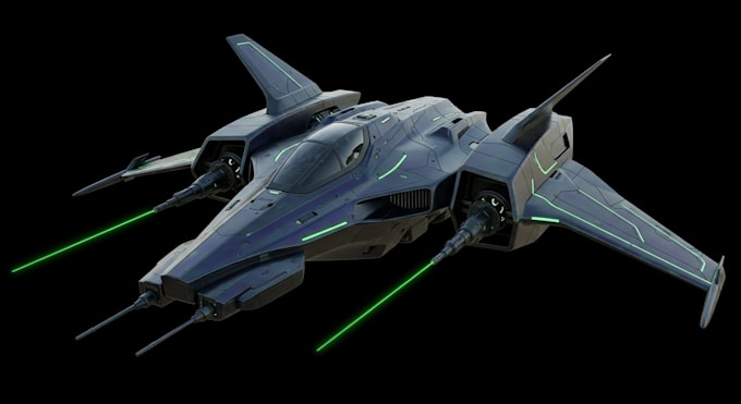 design spaceship, sci fi illustration and sci fi concept art