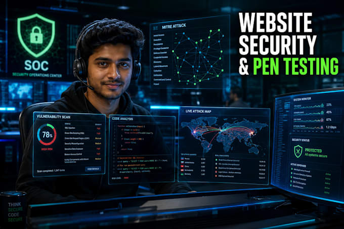 do cyber security website vulnerability assessment and penetration testing