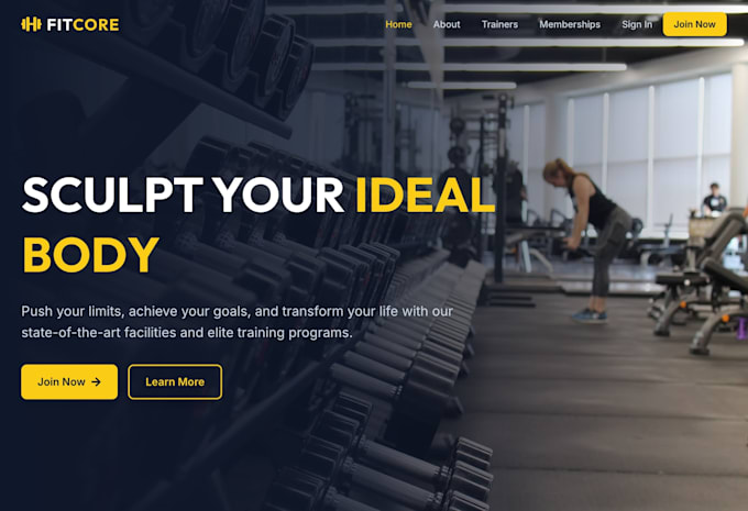 build a full stack website