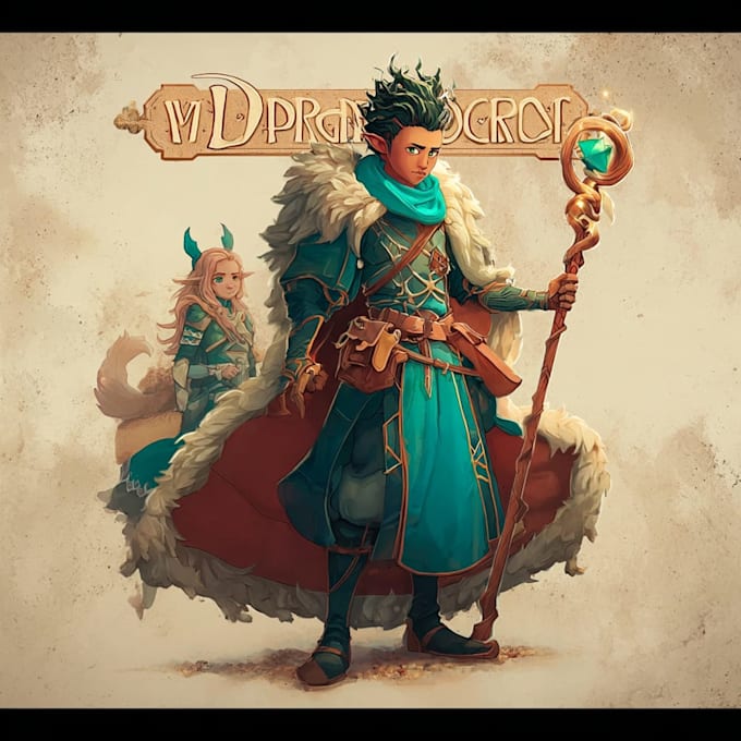 dnd character art and dnd character art