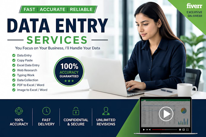 do expert data entry, excel data cleaning, and formatting