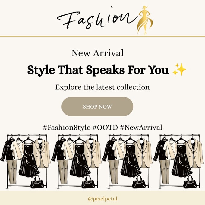 design aesthetic fashion instagram posts