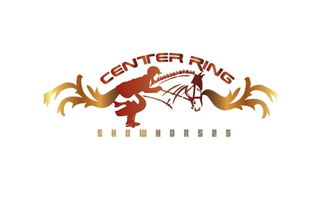 create memorable custom logo for center ring show horses