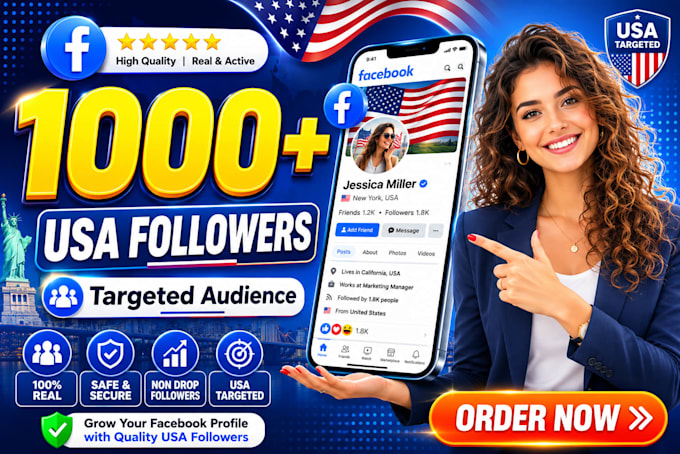 get you 1,000 real and targeted USA facebook followers