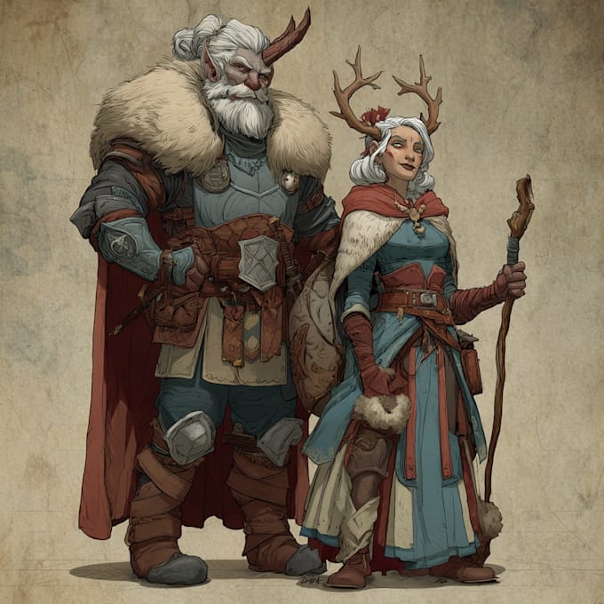 dnd character art and dnd character art