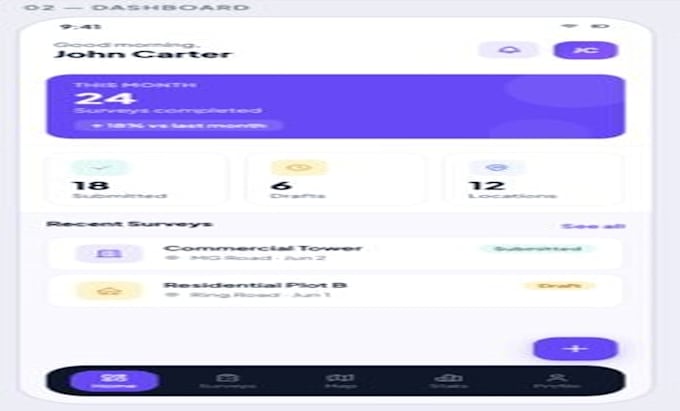design and develop react native mobile app UI using expo