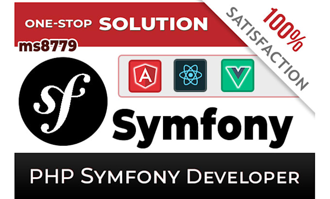 develop php symfony website and web applications