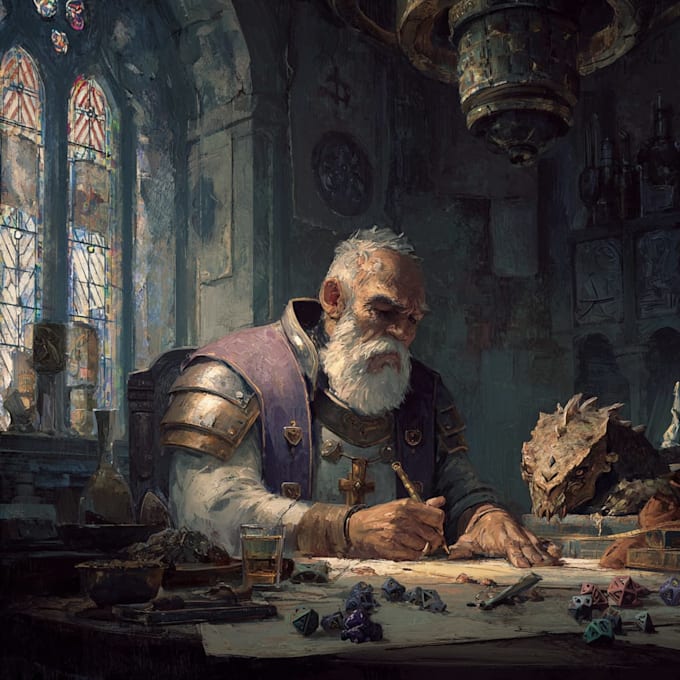 dnd character art and dnd character art
