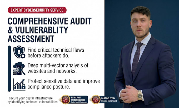 perform a comprehensive cybersecurity audit and vulnerability assessment