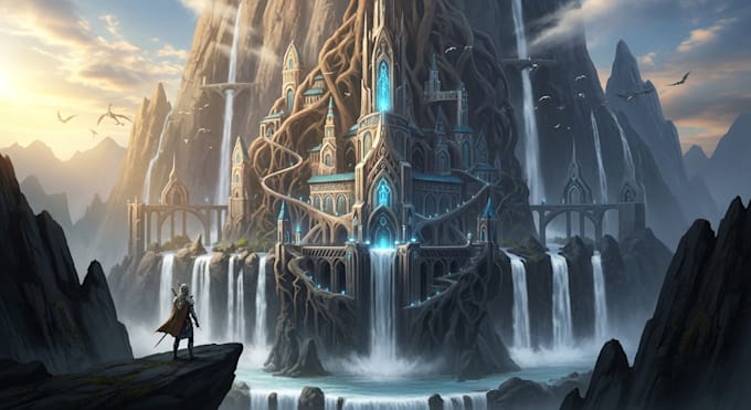 do fantasy concept art