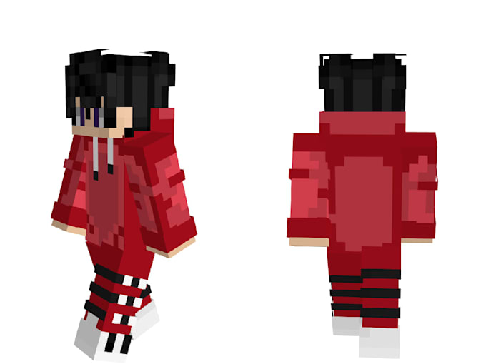 make a custom minecraft skin by hand