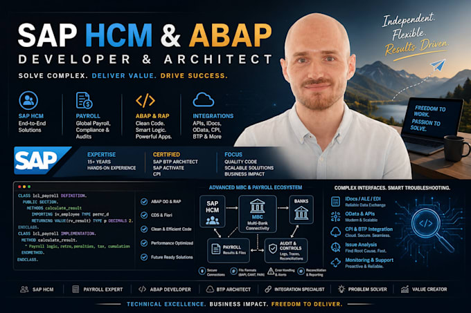 be your sap hcm and abap guru