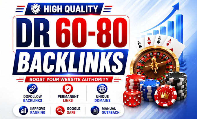 do high DR 60 to 80 SEO dofollow permanent backlinks